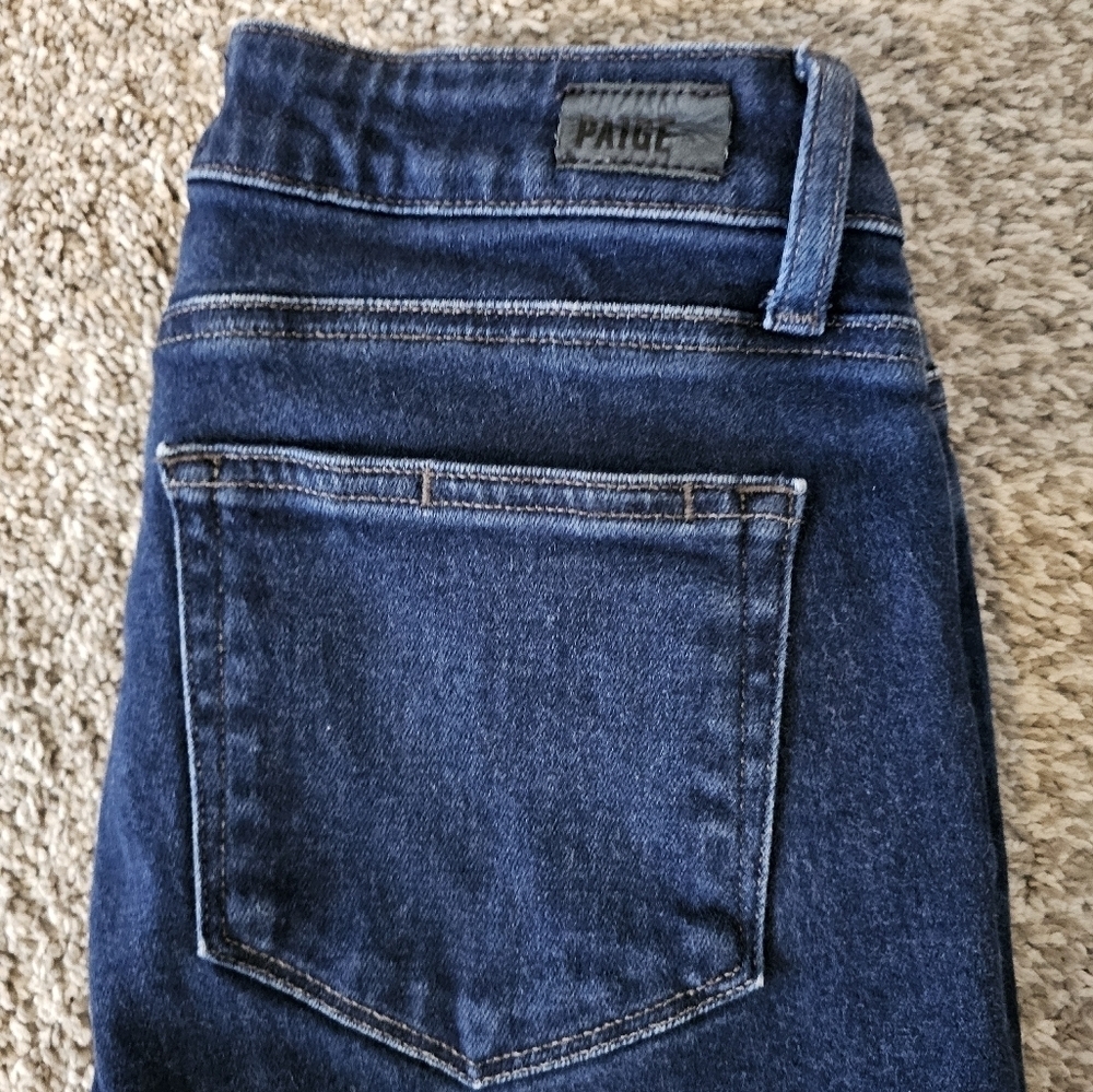 Paige Women's Skinny Ankle Jeans sz 28 - Picture 6 of 7